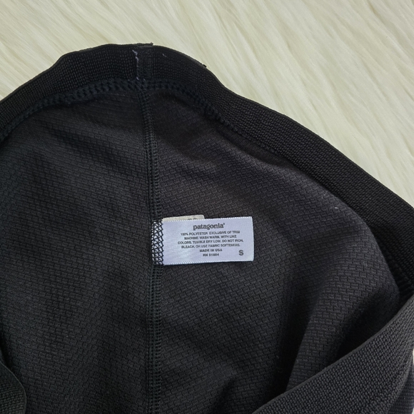 Patagonia Capilene Black Base Layer Leggings/Bottoms - Picture 4 of 6